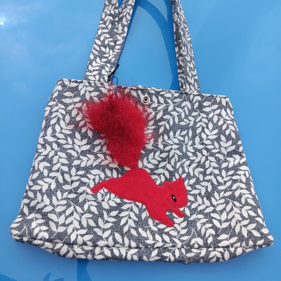 Bolsa Bonita Liz Potter Cool Squirrel Bag NWOT - Picture 7 of 7